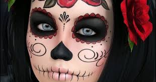 Some women love to take their long hair, and put it up, and this young woman has chosen to braid her hair. Simple Dia De Los Muertos Makeup Google Search Hair Beauty At Repinned Net