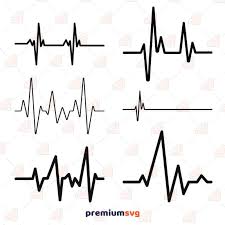 Download Heartbeat Svg Cut File Heart Beat Clipart Premium Svg