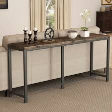 Boylon 70 9 Solid Wood Console Table Long Sofa Table Console Table Behind Sofa Narrow Console Table
