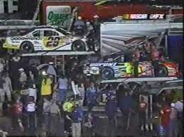With a million dollar payout and no championship points on the line in this all out. 2001 Winston All Star Race Part 1 Rain Crash Lap 1 Youtube