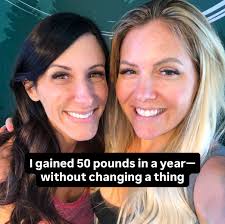 My jeans kept getting tighter… and I had no idea why… A few years ago, I  gained 50 pounds in 12 months—without changing a single thing. ✓ Still  eating healthy ✓ Still