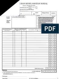 You might find out some columns are empty when you preview the borang 2 from payroll system. Jadual Caruman Bulanan Borang 8a
