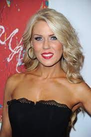 Next, place the brush under the section and then pull the brush and hair forward around your face (this curving motion creates body). Gretchen Rossi Long Curls Gretchen Rossi Hair Lookbook Stylebistro