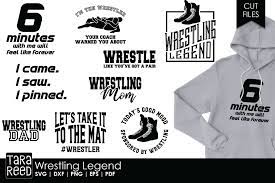 Download Wrestling Legend Wrestling Svg And Cut Files For Crafters 310483 Cut Files Design Bundles