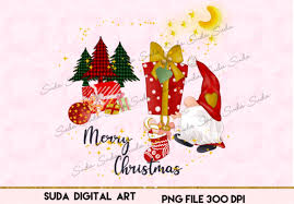 Download Christmas Gnomes Gift Sublimation Graphic By Suda Digital Art Creative Fabrica In 2020 Gnome Gift Christmas Gnome Creative Art SVG Cut Files