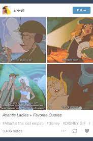 Atlantis; Atlantis: The Lost Empire; tumblr | Disney memes, Disney pixar,  Disney funny