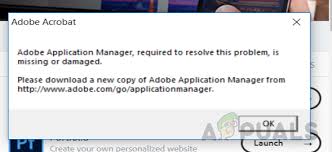 Any help is highly appreciated . How To Fix Adobe Application Manager Missing Or Damaged Appuals Com