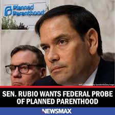 Sen. Marco Rubio wants a federal investigation into Planned Parenthood,  which is reportedly providing aborted baby body parts to the University of  California San Diego in exchange for "valuable consideration" — while