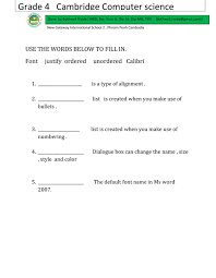 microsoft word exercises advanced