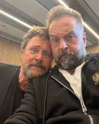 Together at… Les Mis rehearsals 😀