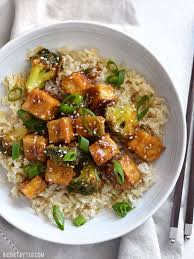 Nestle tofu in center of pan, making sure each piece makes contact. Pan Fried Sesame Tofu With Broccoli Budget Bytes