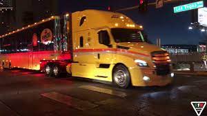 Las vegas (klas) — nascar fans expecting to see the annual nascar hauler parade on thursday night will be disappointed. Nascar Hauler Parade 2018 Las Vegas Going West Youtube