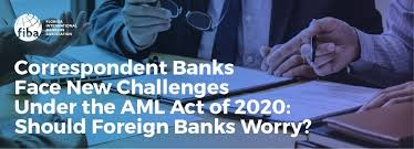 Changes in bank equity capital. Correspondent Banks Face New Challenges Under The Aml Act Of 2020 Should Foreign Banks Worry Caribbean Association Of Banks
