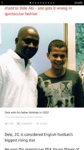 Kæreste, kærlighed, venner og familie. Dele Alli S Estranged Parents Tearful Plea 4 Star To Let Dem Back Into His Life Sports Nigeria