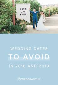 The Wedding Dates To Avoid In 2020 2021 And 2022 Wedding Gifts For Bridesmaids The Wedding Date Wedding Day Timeline