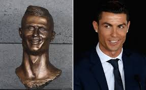 Share all sharing options for: Cristiano Ronaldo Unveils Horrendous Statue Of Himself As Airport Is Renamed After Him