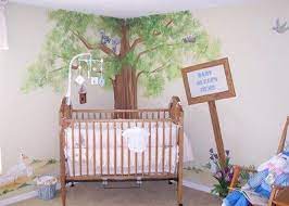 Baby Room Murals On Wall Murals Are Also A Wonderful Way To Bring The Outdoors In Peter Rabbit Nursery Rabbit Nursery Nursery Mural