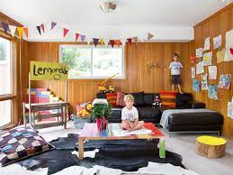 With the help of designers, these homeowners turned their drab basements into stylish entertainment and relaxation destinations. Game Room Basement Kid Friendly Basement Game Room Hgtv
