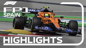 Bakú acoge el gran premio. Fp1 Highlights 2021 Spanish Grand Prix Youtube