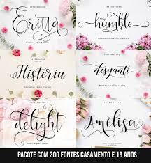 Pacote Com 200 Fontes Para Convites De Casamento E 15 Anos E Free Fonte Convite Casamento Fontes Para Convite Fontes De Caligrafia Gratis Este convite de casamento de 4x6 polegadas pode ser personalizado e é compatível com as cartolinas avery 5889 e 8386. pacote com 200 fontes para convites de