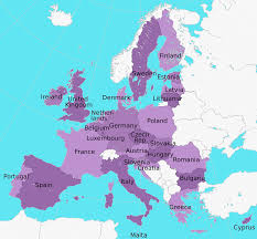 Hills spread out from it on the southwest, whereas the northeastern part gently slopes. Eu Map Map Of Europe Europe Map
