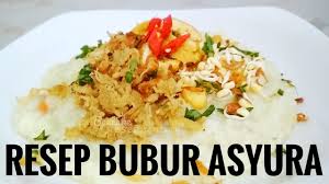 Resep jenang suro atau bubur suro atau tajin sorah bahan bubur: Bubur Khas Banjarmasin Saat 10 Muharram Bulan Muharram Suro Youtube