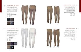Equestrian Brands International Elation Breeches Catalog 2013