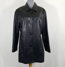 Wilsons Leather Pelle Studio Jacket Xl Womens Black Coat Fully Lined Med Length Pellestudio Basiccoat Womens Black Coat Coats Jackets Women Coats For Women