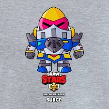 Surge is a very slow fighter. Brawl Stars Draw Mecha Paladin Surge Gyerek Polo Print Fashion