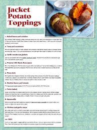 Jacket Potato Toppings Vegan Slimming World Slimming World Jacket Potato Nourishing Foods