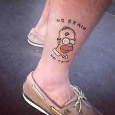 80 Tatuagens Dos Simpsons Lindas E Inspiradoras Simpsons Tattoo The Simpsons Badass Tattoos