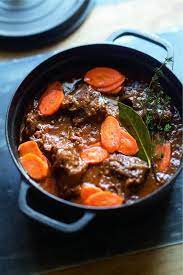 Bœuf Mode Comme Autrefois Par Julie Andrieu Recette Recette De Plat Plats Mijotes Plats Cuisines