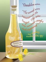 Dandelion Wine Illustration Dandelion Wine Wine Book Wine