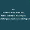 Puisi ibu tercinta adalah puisi yang dibuat sebagai ungkapan cinta seorang anak kepada ibunya. 1