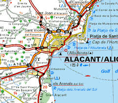 Spain's latitude and longitude is 40.4169° n and 3.7036° w. Alicante Map