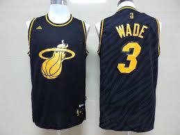 Black And Gold Jersey Adidas Nba Miami Heat 3 Dwyane Wade Static Fashion Swingman Black Gold Jerseys Nba Jersey Cheap Nba Jerseys Nba