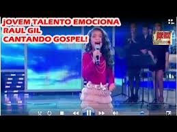 Raul Gil Jovens Talentos Kids Richard Santos Pai Eu Confiarei Youtube Raul Gil Jovens Cantando