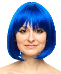Buy Blue Bob Joy Costume Wig