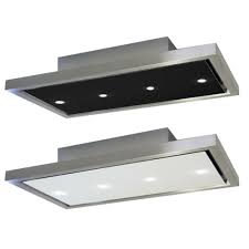 Deckenlufter Deckenhaube Umluft 120x70 Keine Abgehangte Decke Notig Edelst Glas Dunstabzugshaube Dunstabzugshaube Deckenmontage Abgehangte Decke