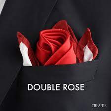 Plenty of room inside for your sentiment or message. The Double Rose Pocket Square Fold Tie A Tie Net