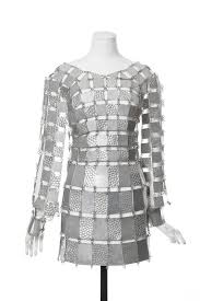 Rpaco Rabanne Maison De Couture Paris 1968 Collection Ete Haute Couture Paco Rabanne Couturier Paris 1968 Collection Ete Haute C Fashion Chainmail Top Mini