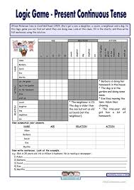 Einstein's puzzle the legend says this logic puzzle was created by albert einstein in the 19th century. Logic Game 4th Present Continuous Tense With Key Reuploaded Logic Games Present Continuous Tense Math Logic Puzzles