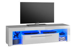 Gallery tv bank hochglanz weiß. Stolkom Goal 1 Weiss Weiss Hochglanz Mobel Letz Ihr Online Shop