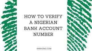 To validate, type the nigeria uniform bank account number (nuban) in the specified field above. How To Verify A Nigerian Bank Account Number Ranks Ng