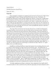Use other prewriting techniques to get your ideas flowing. Practicum Journal Entries 1 15