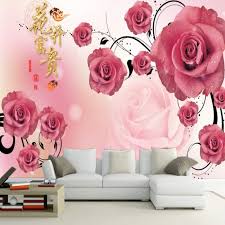 Modern pink wallpaper at 2modern. Dropshipping Custom Wallpaper Flower Modern Minimalist Pink Rose Pink Wallpaper Wallpapers For Living Room 3d Duvar Kagidi Wallpapers Aliexpress