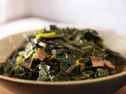 Vegan Southern Style Collard Greens With Mushrooms Recipe Recipe Southern Style Collard Greens Collard Greens Vegan Soul Food