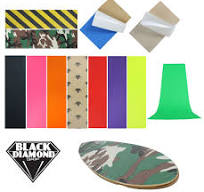 Black Diamond Longboard Skateboard Grip Tape Sheet 10" x 48"