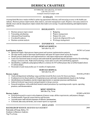 Amazing Business Resume Examples To Get You Hired Livecareer