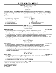 Name and contact information 2. Amazing Business Resume Examples To Get You Hired Livecareer